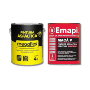 PINTURA ASFALTICA -LATA 4 Lts.