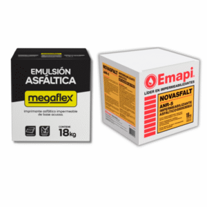 EMULSION ASFALTICA -CAJA 18 Kgs.