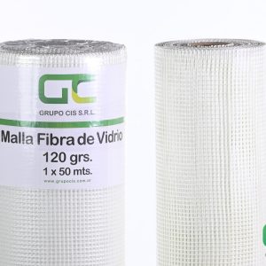 MALLA FIBRA DE VIDRIO 120 Grs. x M2.