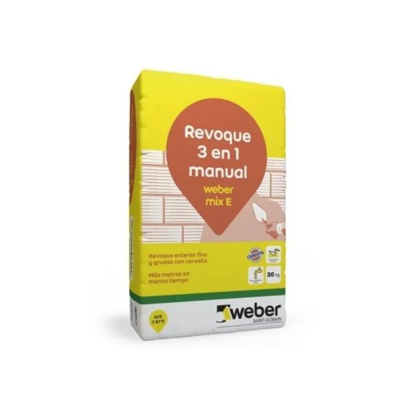 WEBER.REV MIX E 3 en 1 x 30 Kgs.