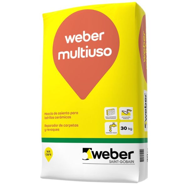 WEBER MULTIUSO x 30 kgs